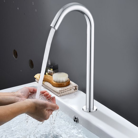 Sensor Faucet, Touchless Kitchen Faucet Water Tap, Stainless Steel For Kitchen Home