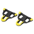 thumbnail image 4 of Bike Self Locking Pedal Cleats Set, 6 Degree Float Self Locking Cycling Pedals Cleat Antislip Comfortable Compact Simple With Screw For Safe Cycling Black Yellow, 4 of 8