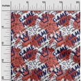 thumbnail image 2 of oneOone Cotton Cambric Maroon Fabric Writing Abstract Texture With Text Craft Projects Decor Fabric Printed By The Yard 42 Inch Wide, 2 of 4