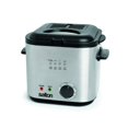 thumbnail image 1 of Salton Friteuse Profonde Compacte / Capacité d'Huile 1,0 L (1 Quart) / 800 W / Contrôle de Température Réglable / Acier Inoxydable Durable / Bol à Revêtement Antiadhésif avec Fenêtre de Visualisation et Od, 1 of 5