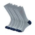 thumbnail image 1 of 3 Pairs Of Men's Casual Dri Tech Control Crew Socks Breathable Stockings, 1 of 2