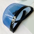 thumbnail image 2 of Baohd Grande Visière Coupe-Vent Demi-Visage Protection Anti-UV Miroir Lunettes de Soleil Rétro Protecteur, 2 of 8