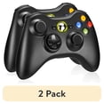 thumbnail image 1 of LNGOOR  For Microsoft Xbox 360 Wireless Controller Play Gaming  Black, 1 of 8