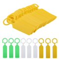 thumbnail image 1 of WALFRONT 100 PCS  Plant Tree Labels Hanging Name Tag Plastic Hanging Labels for Plant Tree Nursery Seedling Tags Garden Decor,Hanging Flower Label, Hanging Name Tag, 1 of 7