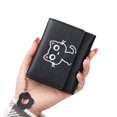 thumbnail image 1 of SharkTRUE Cute Cartoon Cat Women Wallet - Stylish Design with Card Slots and Photo Pocket, 1 of 8
