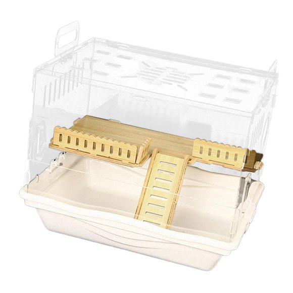 Maytalsory Small Animal Cage Includes Accessories Hamster Portable Cage Effortlessly Cleans Up With Tray Hamster Sugar Gliders Ladder