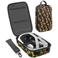 thumbnail image 1 of Hard Carrying Case Compatible with Oculus Quest 3 Accessories VR Headset, Travel Storage Bag with Silicone Face Cover, Lens Protector, Elite Strap and Touch Controllers, 1 of 4