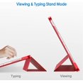 thumbnail image 4 of Supershield Case iPad Pro 11, Slim Stand Hard Back Shell Smart Cover for iPad Pro 11 Inch 4th Generation 2022 /3rd Generation 2021 /2nd Gen 2020 - Red, 4 of 5
