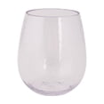 thumbnail image 1 of Hometrends Clear Acrylic Stemless Wine Glass, 17.53oz 1pc, 1 of 5