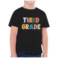 thumbnail image 1 of WEAIXIMIUNG T-Shirts pour Ados Preppy Mode pour Enfants Rentrée Scolaire Saison Imprimé Col Rond Manches Courtes T-Shirt Décontracté Haut (10), 1 of 4