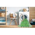 thumbnail image 2 of Ahgly Company Machine Washable Indoor Square Transitional Green Area Rugs, 8' Square, 2 of 7