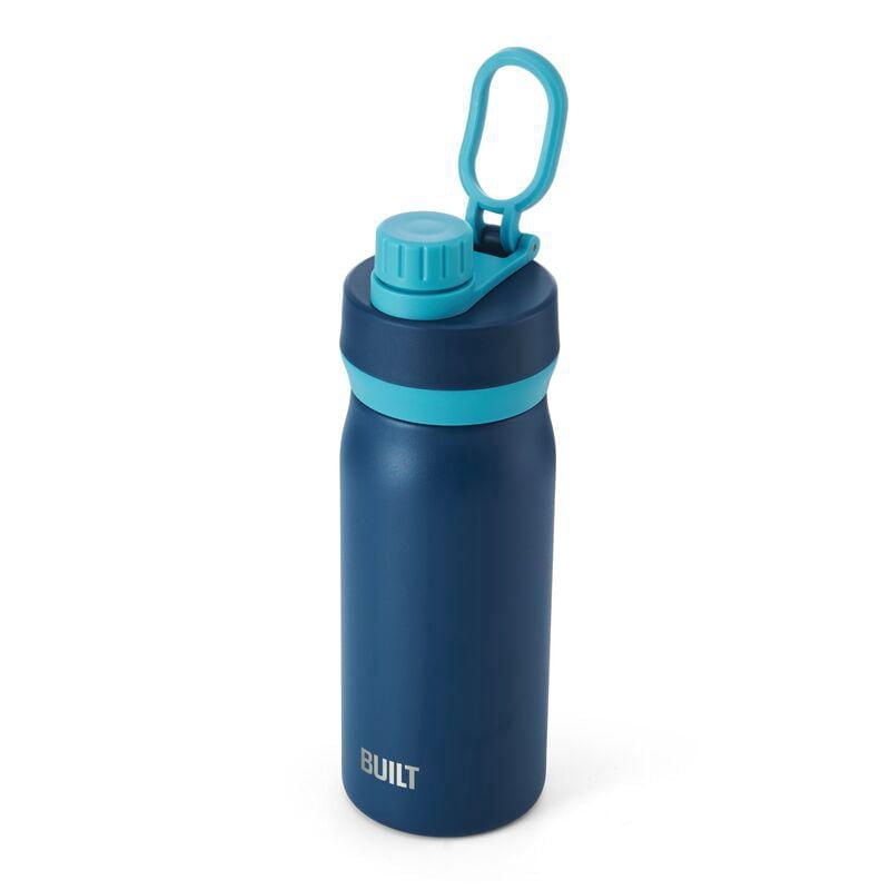 Bouteille Chug Aqua Built NY Cascade de 16 oz - Bleu