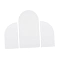 thumbnail image 3 of Luzkey 3x Arch Backdrop Covers Arch Frame Backdrop Covers Birthday Arch Stand Covers, Wedding Arch Covers for Baby Shower, Reception White, 3 of 8
