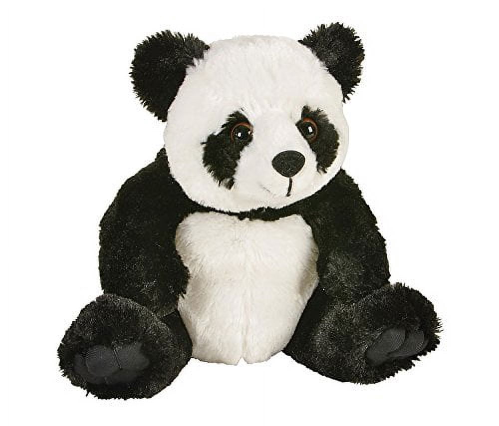 Adventure Planet Peluche Panda de 8 Pouces, Jouet en Peluche, Noir