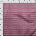 thumbnail image 3 of oneOone Silk Tabby Pink Fabric Geometric Sewing Material Print Fabric By The Yard 42 Inch Wide, 3 of 4