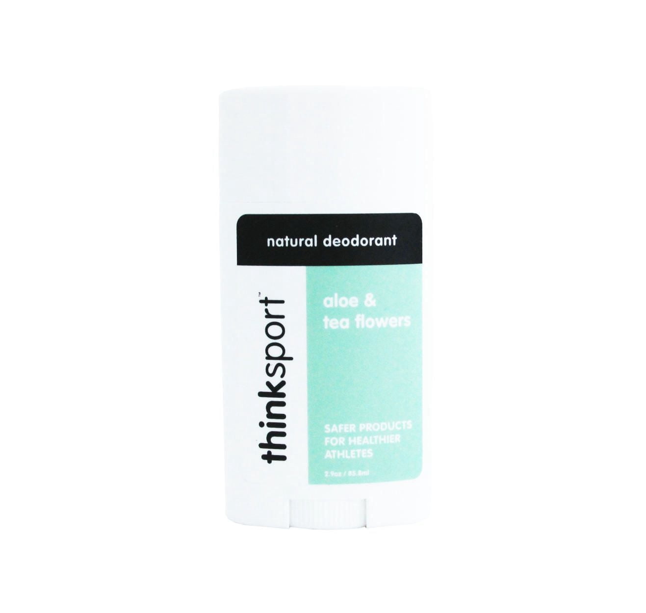 Déodorant naturel thinksport à l'aloès et aux fleurs de thé