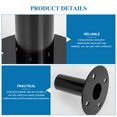 thumbnail image 2 of OULII 2 Pcs Iron Speaker Base Speaker Amplifier Stands Black for Studio Use, 2 of 8