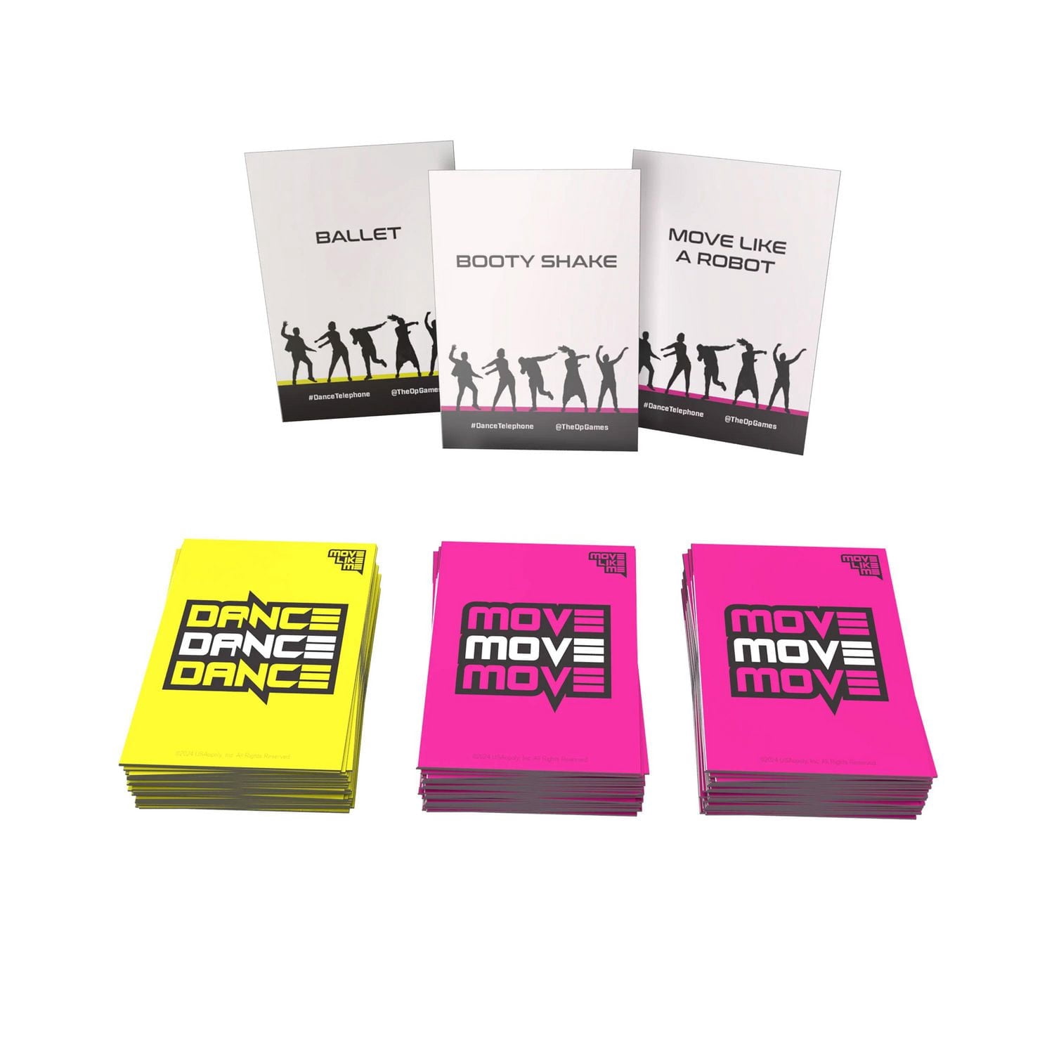 USAopoly Move Like Me Jeu De Cartes