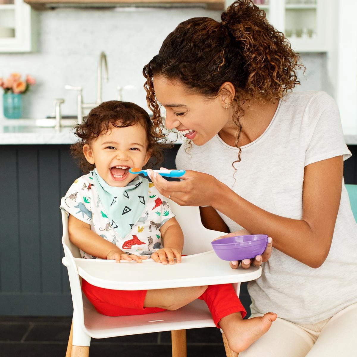 Munchkin Love A Bowls Ensemble d'Alimentation
