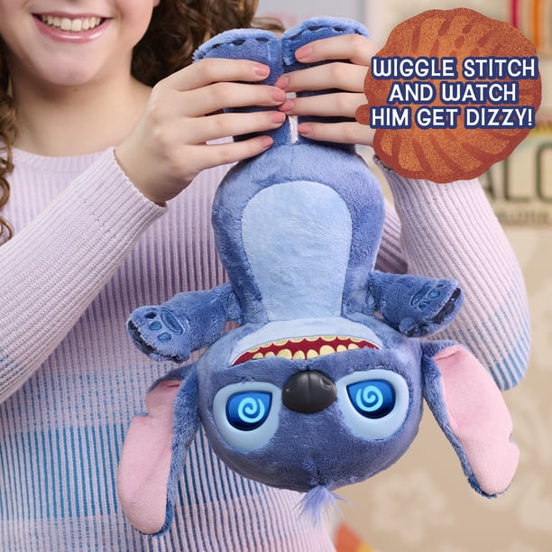 Disney Stitch Many Moods 34 cm Interactive Plush Toy, 50+ Sounds