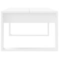thumbnail image 3 of vidaXL Coffee Table White 102x50x35 cm Engineered Wood, 3 of 5