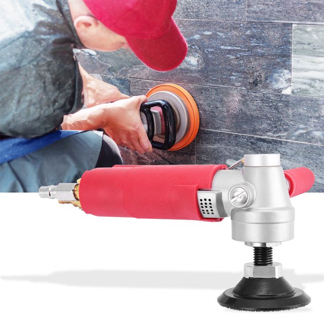 3 Inch Air Polisher, Performance Pneumatic Polisher, Low Vibrate For Marble Polishing