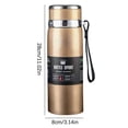 thumbnail image 3 of Chmadoxn Winter Portable Rope Insulation Cup Stainless Steel Outdoor Vehicle Mounted Large Capacity Insulation Cup 800mL vacuum cup, 3 of 9