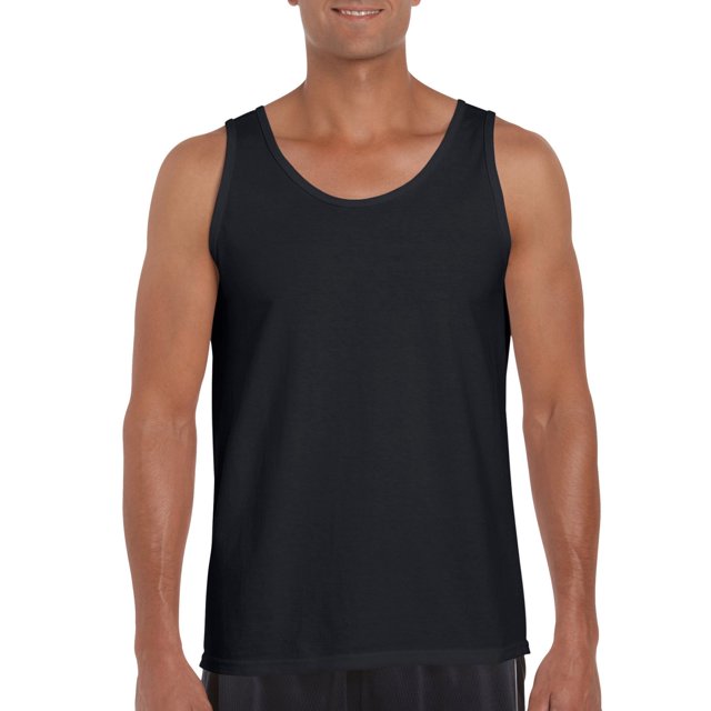Gildan Débardeur Ultra Coton pour Hommes, 2TG, Noir