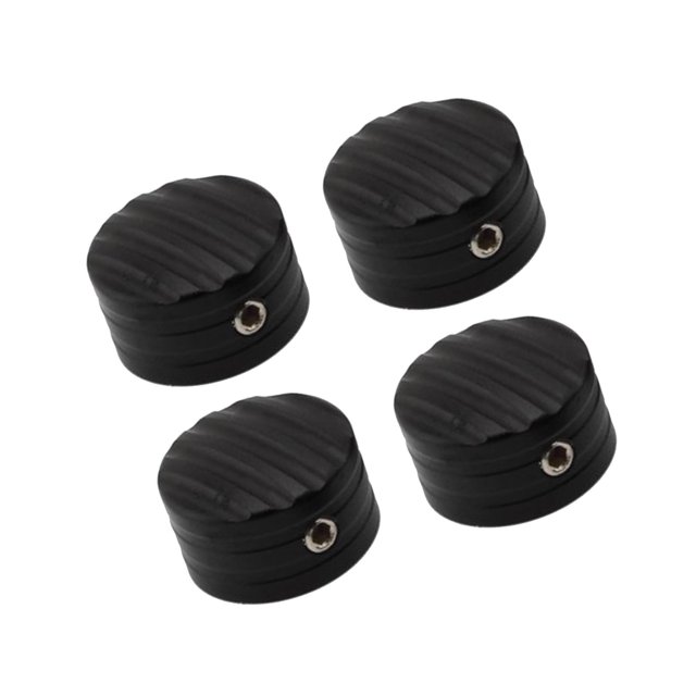 Xingzhi Premium 4x Head Caps Nut Covers for T120 Ride Black Lines 0.6x0.9 Inch 1Set