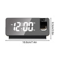 thumbnail image 2 of RKSTN Alarm Clock 17.3-Inch Living Room Wall Clock with Multifunctional LED Electronic Clock Large Size Alarm Clock Temperature and Humidity Clock, 2 of 4