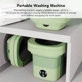 thumbnail image 3 of Foldable Washing Machine, 6.5L Portable Washing Machine for Baby Girls Clothes Socks Underwear Towels, Mini Small Portable Washer for Apartment RV Camping, Gifts, 3 of 8