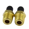 thumbnail image 3 of koolsoo 3x 2 Sets 1/4 Inch NPT Plated Brass Air Compressor Male Tank Fill Valve, 3 of 6