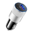 thumbnail image 2 of Sentmoon Electronics Gadgets USB Car Charger USB+PD Type-C 15W Car Charger Charging Adapter For S22 Electronics Gadgets Fall Savings, 2 of 2