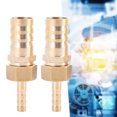 thumbnail image 4 of Brass Hose Barb, Brass Barb for Connecting Pipes Thread Hose Connector Thread Coupler Plug Connector, Barbed Hose Fittings, 4 of 7
