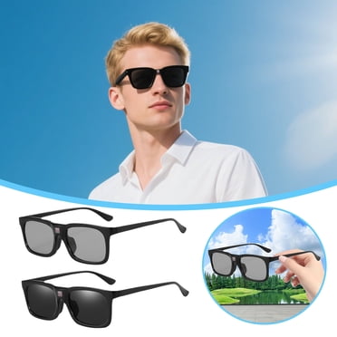 Lunettes de Soleil Polarisées de Voyage avec Technologie Photochromique pour Hommes et Femmes - Lunettes Légères, Portatives et Intelligentes pour la Transition