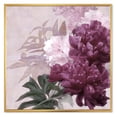 thumbnail image 1 of Designart Fleurs violettes et roses vintage I ART MURAL À CADRE FLOTTÉ, 1 of 4