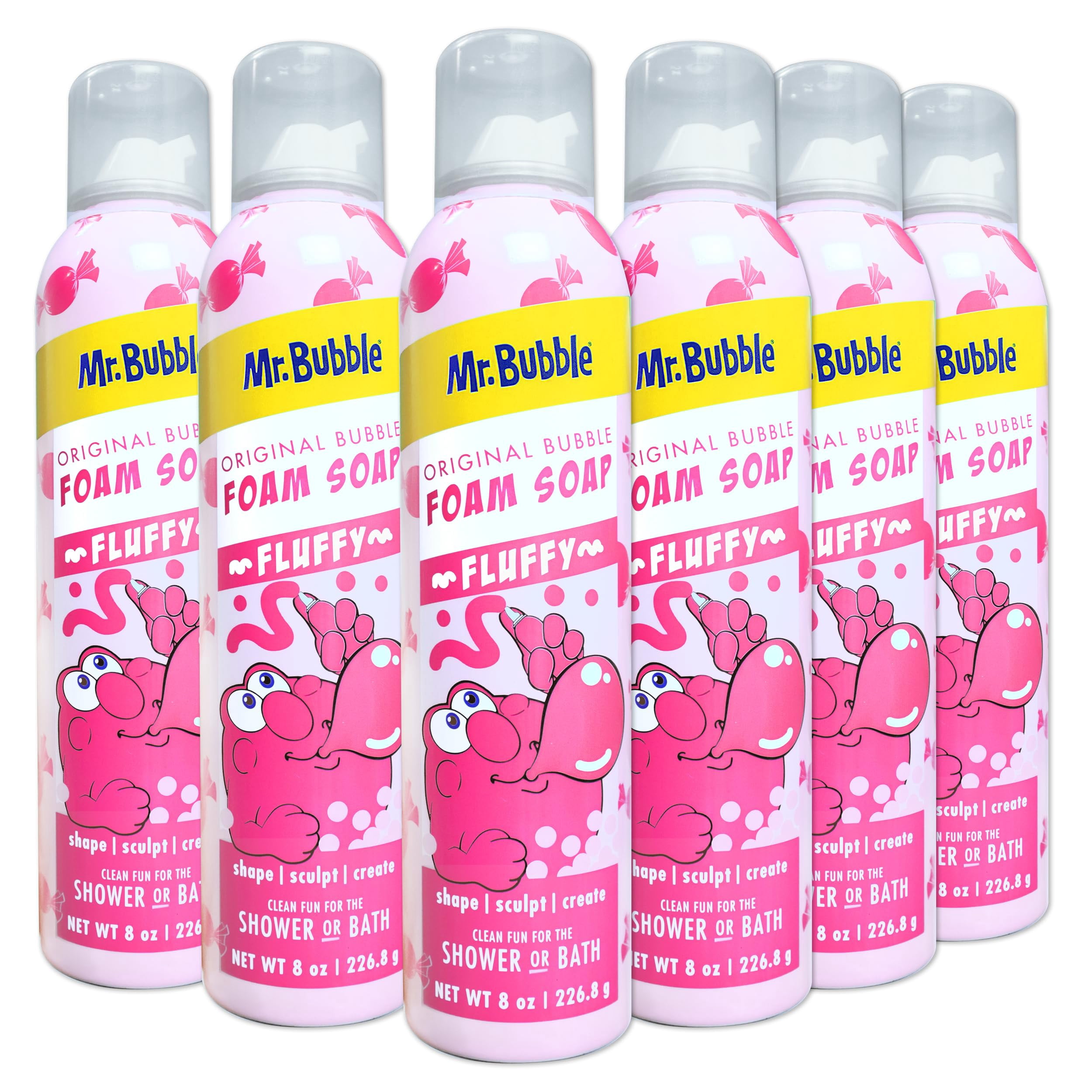 美容液 Soap bubble Mr. Bubble Original Foam Soap, Bubblegum Scent, 8 OZ, pack of 6