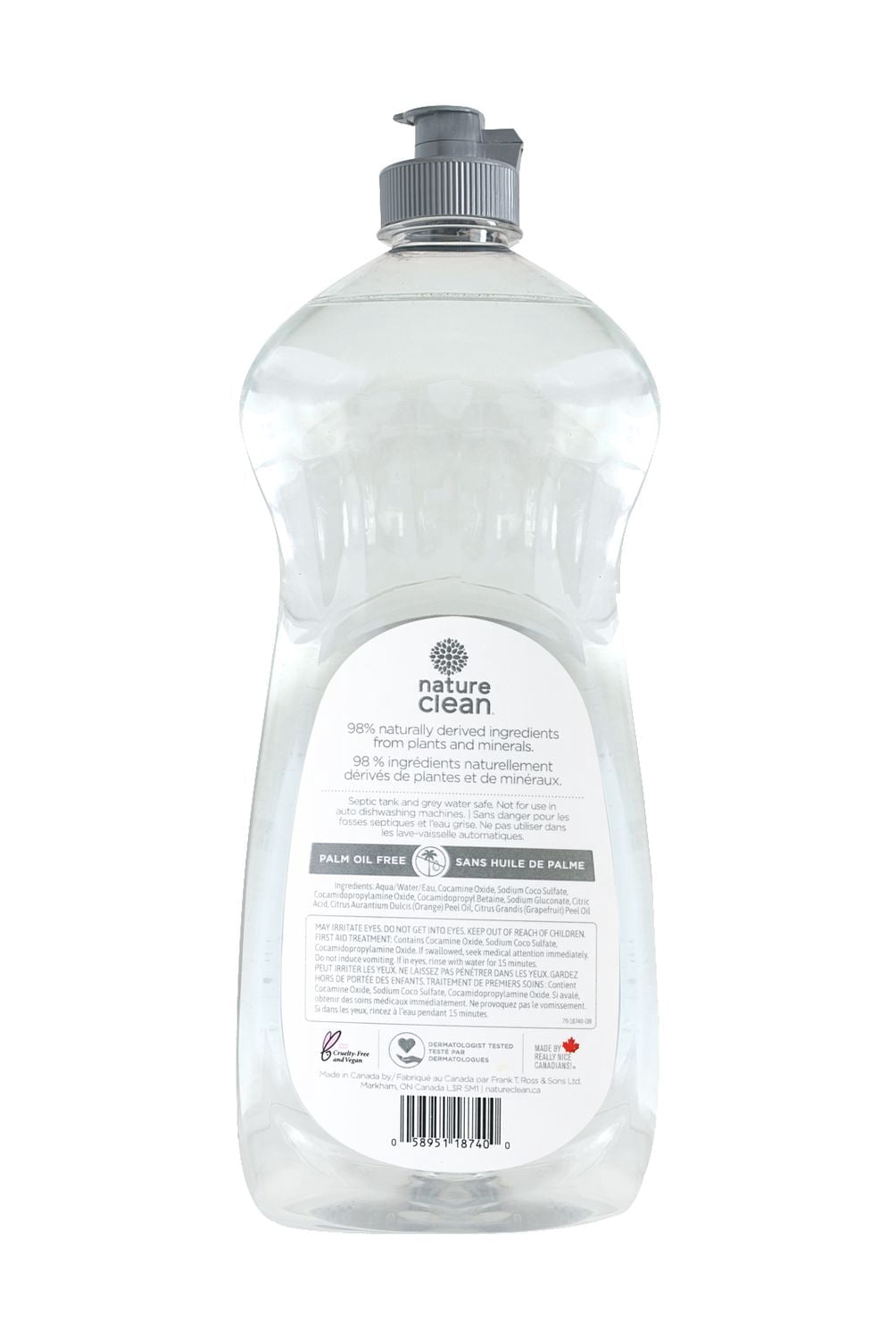 Dish Liquid Mandarin & Grapefruit 740ml