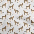 thumbnail image 1 of oneOone Cotton Flex White Fabric Animal Craft Projects Decor Fabric Printed By The Yard 40 Inch Wide, 1 of 4