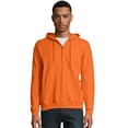 thumbnail image 1 of Hanes pour Hommes ComfortBlend EcoSmart Chandail à Capuchon à Fermeture Éclair Intégrale, 3TG, Orange Sécurité, 3TG, 1 of 1