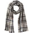 thumbnail image 1 of Design Imports 811136 Tickled Pink Neutral Dean Plaid Scarf, 1 of 2