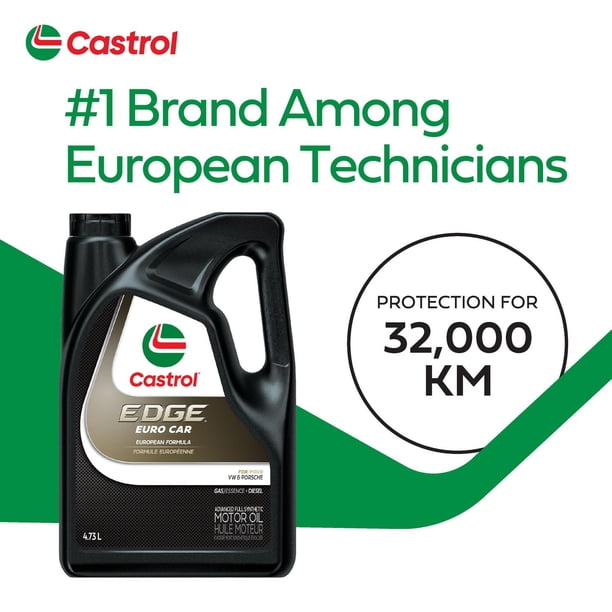 CASTROL EDGE EURO 0W40 4.73L - Walmart.ca
