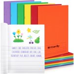 Henoyso 24 Pcs Primary Composition Notebook K-2 Primary Journal, Notebook for Kids Supplies, Bulk Blank Writing Book for Kid to Write Draw Journal 60 Page (9.8? X 7.5?,C