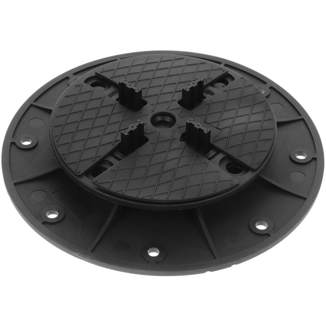 KAKOWELY adjustable deck support Adjustable Deck Support Pedestal pedestal deck deck raising Floor Lift Base Deck Leveling Block for Outdoor Flooring Water Features
