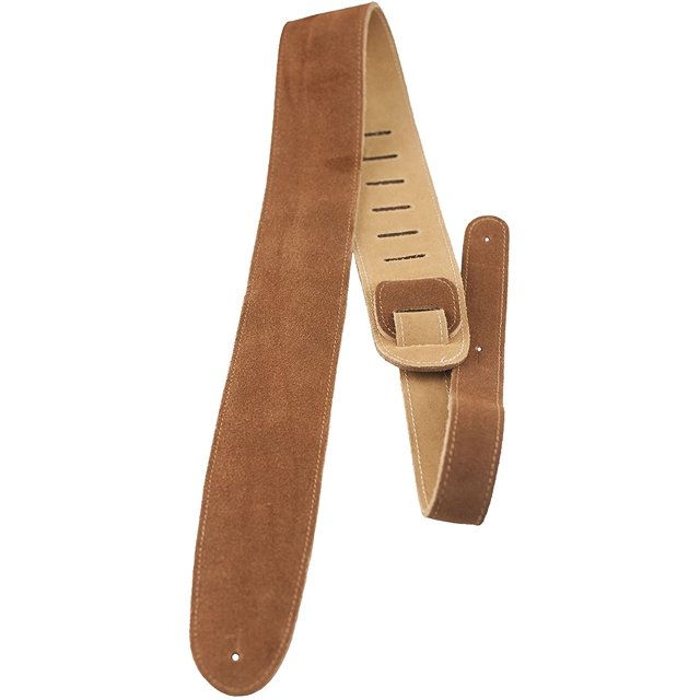 Perris Leathers BBS-200 2.5-Inch Soft Suede Adjustable Guitar Strap with Premium Backing