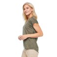 thumbnail image 4 of Iyla Women's Button Back Tee, 4 of 6