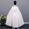 thumbnail image 3 of Princess Capes Colorful Sequins Cloak for Girls-Halloween Birthday Party Costumes Dress up, 3 of 4