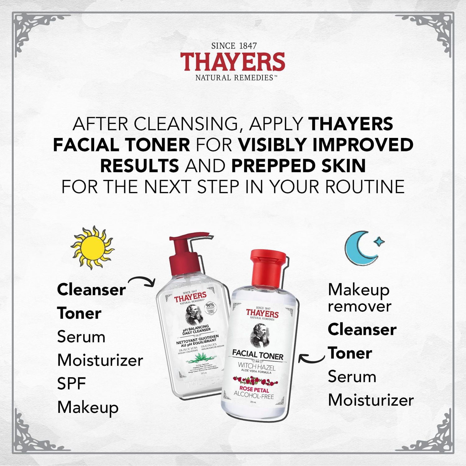 THAYERS Nettoyant quotidien au pH équilibrant