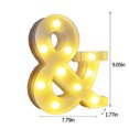 thumbnail image 1 of Cleaning Brushes Light Up Letters , LED Letters Lights Sign Alphabet And Number Big Lights Letter For Party Birthday Bar Battery Powered Christmas Decor Letter Lights, 1 of 3