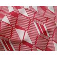 thumbnail image 4 of oneOone Silk Tabby Fabric Parallelogram & Triangle Geometric Printed Craft Fabric BTY 42 Inch Wide, 4 of 4